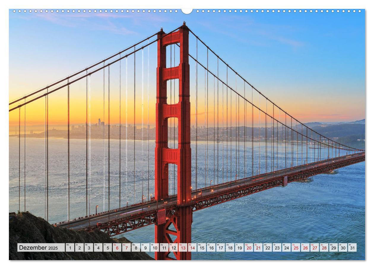 Bild: 9783435109722 | San Francisco - City on the Bay (Wandkalender 2025 DIN A2 quer),...