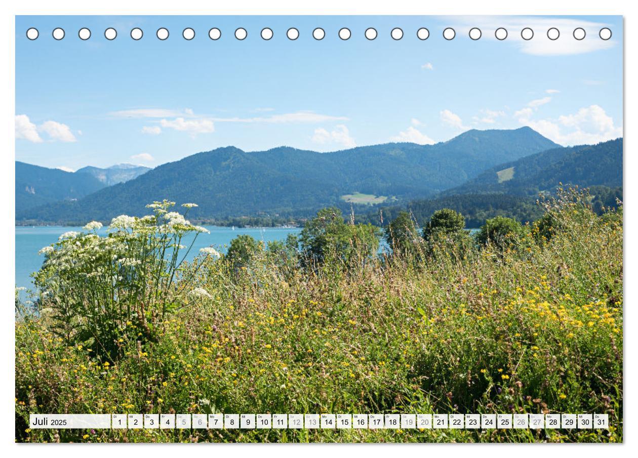 Bild: 9783383805882 | Es is so schee am Tegernsee (Tischkalender 2025 DIN A5 quer),...