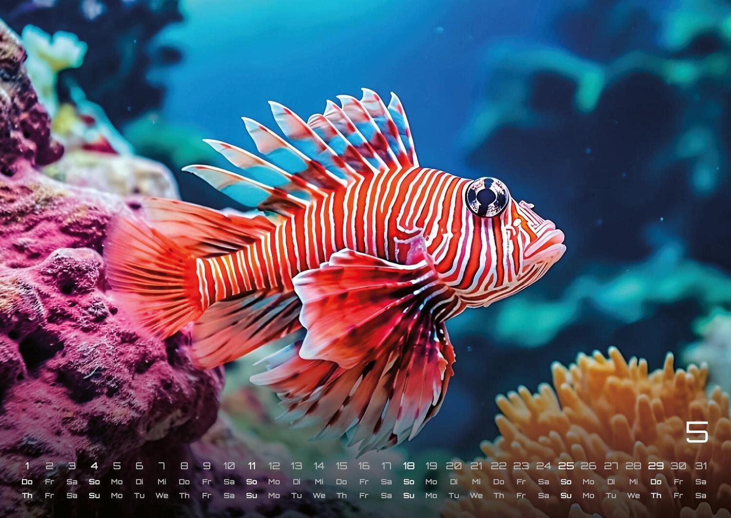 Bild: 9783986734299 | Sealife - verborgene Tiefen - 2025 - Kalender DIN A2 | GP-Fever. de