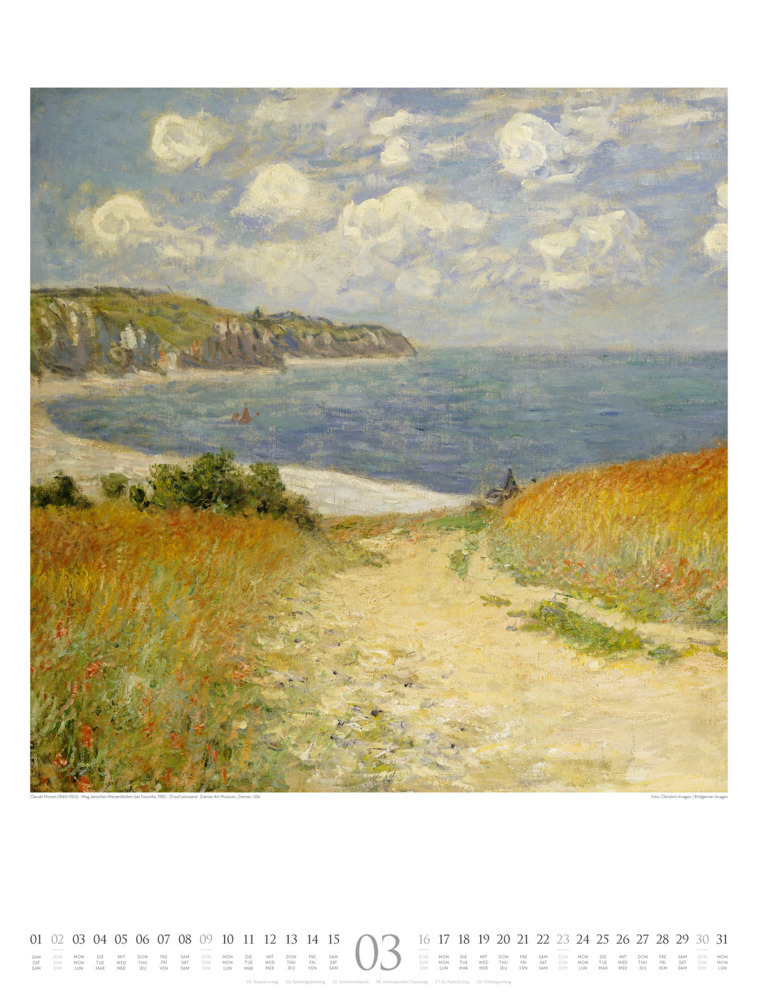 Bild: 9783838425696 | Claude Monet - Wasser und Licht Kalender 2025 | Claude Monet (u. a.)