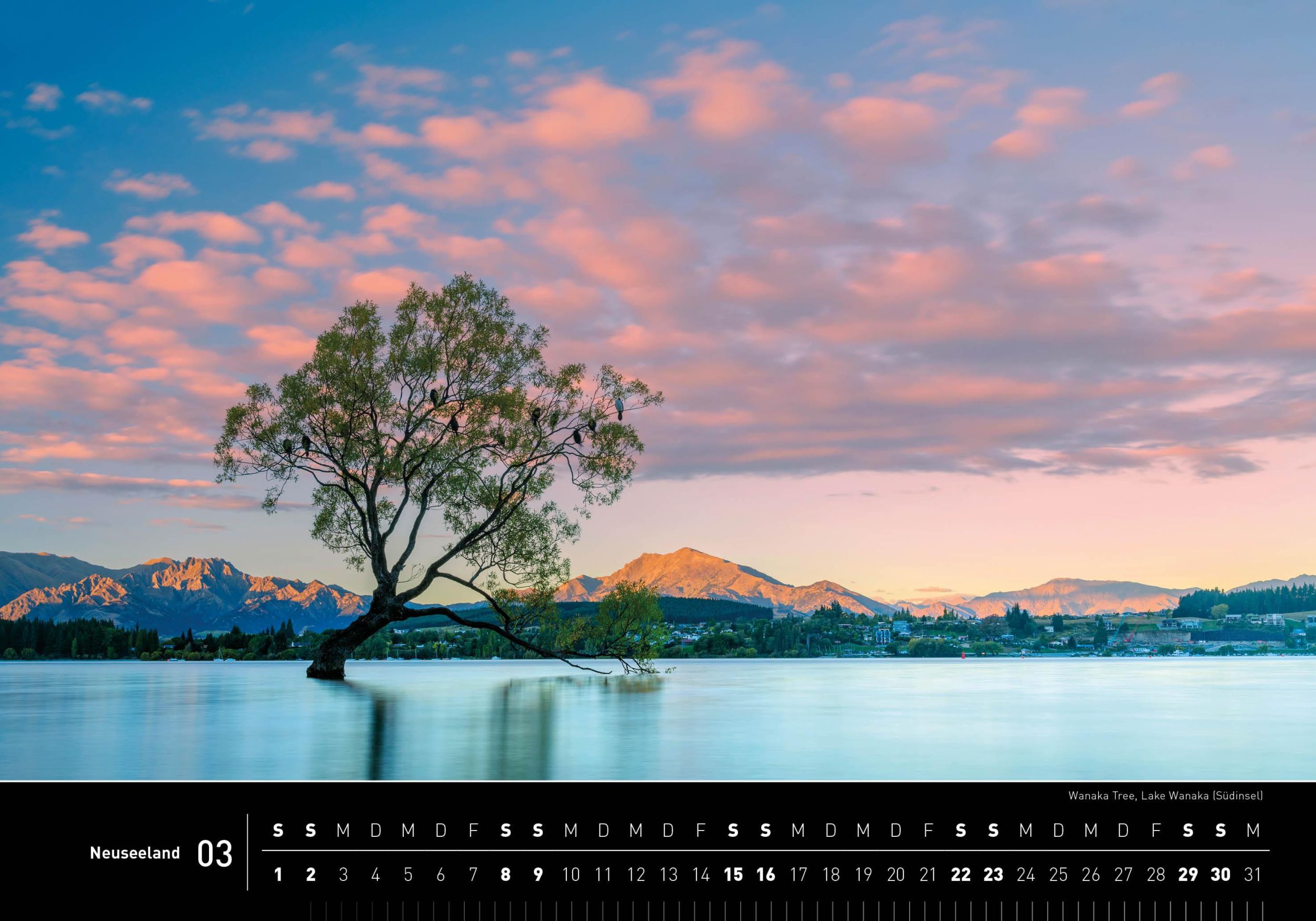 Bild: 9783968555133 | 360° Neuseeland Premiumkalender 2025 | Christian Heeb | Kalender