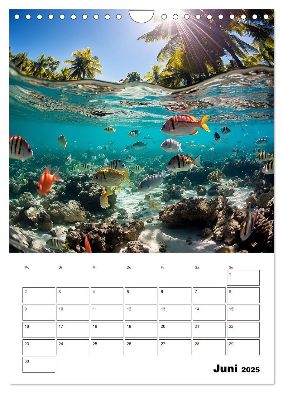 Bild: 9783435857746 | Türkisblauer Genuss (Wandkalender 2025 DIN A4 hoch), CALVENDO...