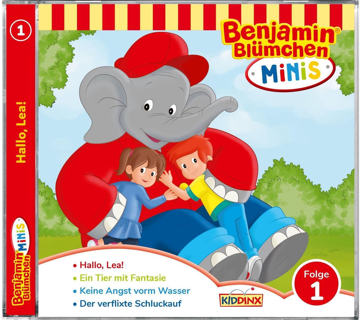 Cover: 4001504243012 | Folge 1:Hallo,Lea! | Benjamin Blümchen Minis | Audio-CD | 43 Min.