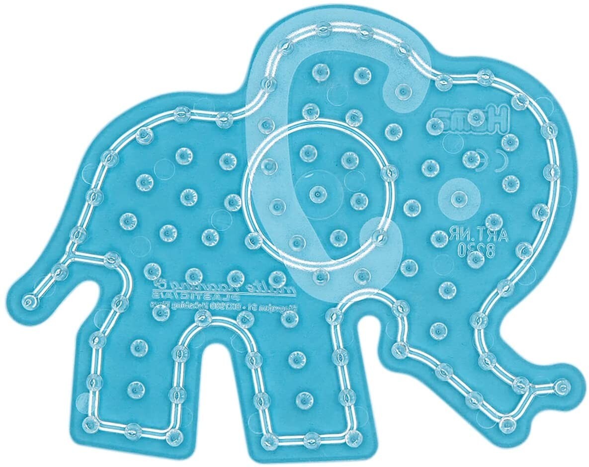 Cover: 28178082307 | Hama 8230 - Maxi Stiftplatte kleiner Elefant, transparent,...