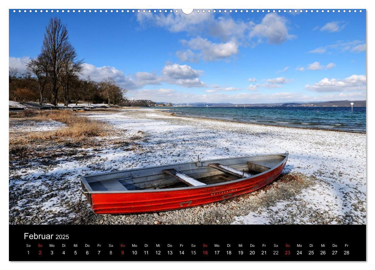 Bild: 9783435783168 | Bodensee - Uferlandschaften im schönsten Licht 2025 (Wandkalender...