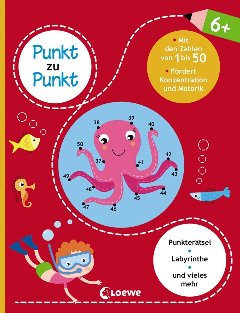 Cover: 9783743202627 | Punkt zu Punkt - Mit den Zahlen von 1 bis 50 | Stück | 64 S. | Deutsch