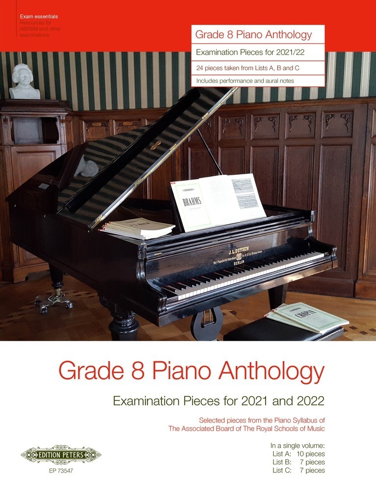 Cover: 9790577021065 | Grade 8 Piano Anthology: Examination Pieces for 2021 and 2022 | 132 S.