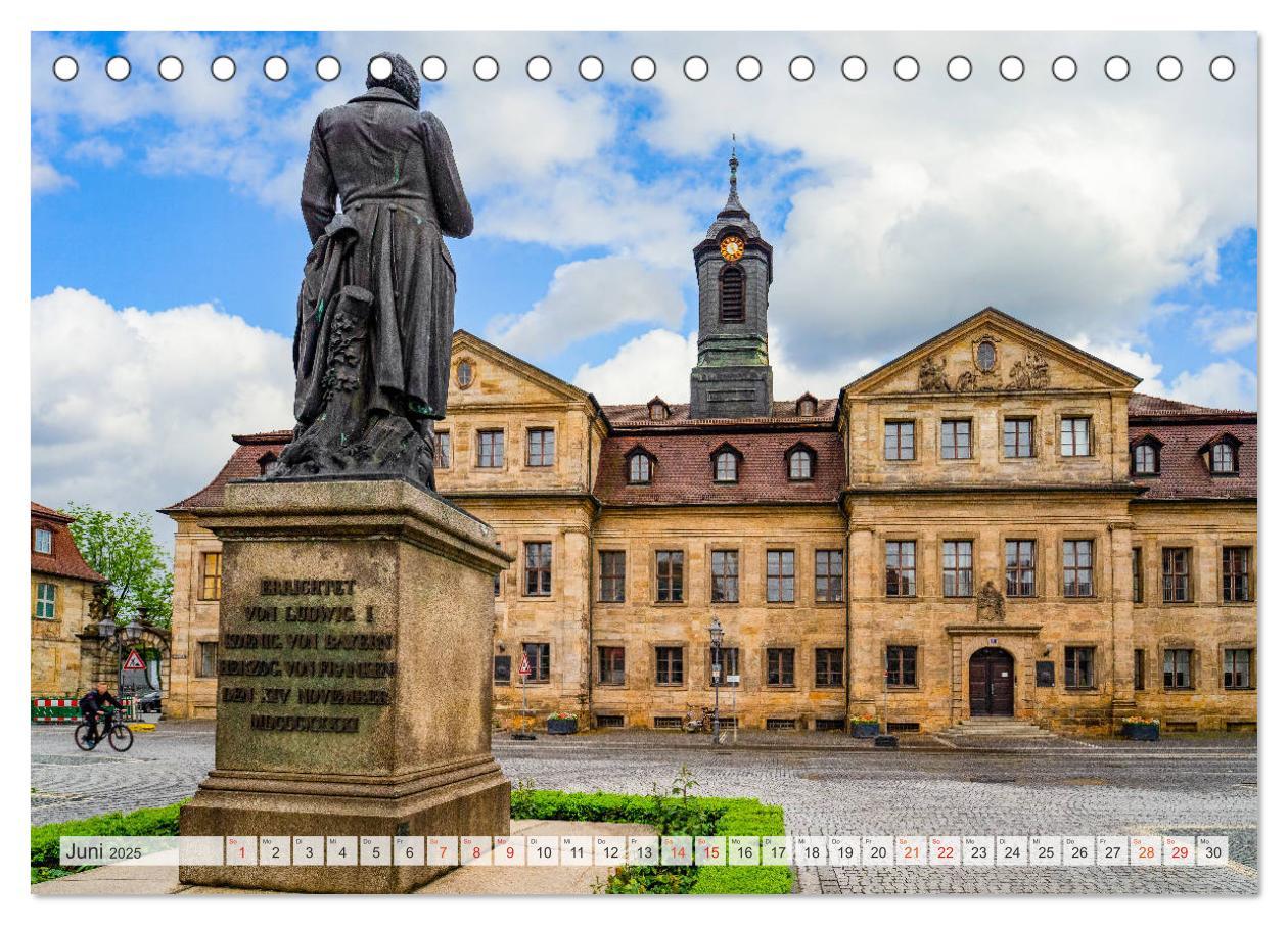 Bild: 9783435226955 | Bayreuth Impressionen (Tischkalender 2025 DIN A5 quer), CALVENDO...