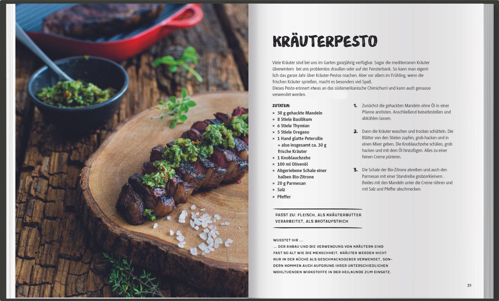 Bild: 9783784356532 | Mit Pesto durch das Jahr | Felix Schäferhoff | Buch | 112 S. | Deutsch