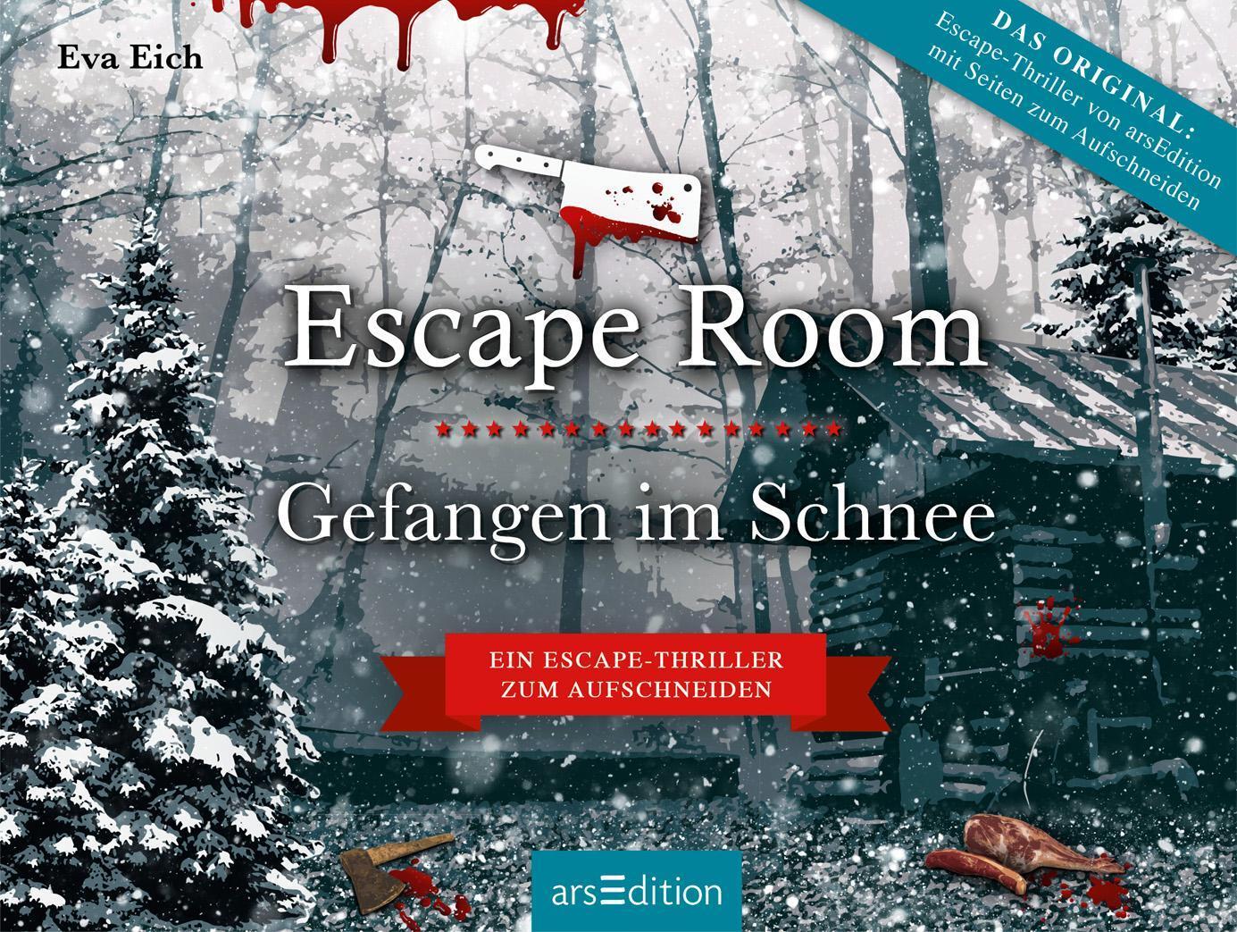 Bild: 9783845839301 | Escape Room. Gefangen im Schnee | Ein Escape-Krimi zum Aufschneiden