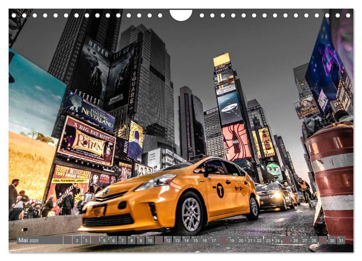 Bild: 9783435271900 | New York City - Color Glam Edition (Wandkalender 2025 DIN A4 quer),...