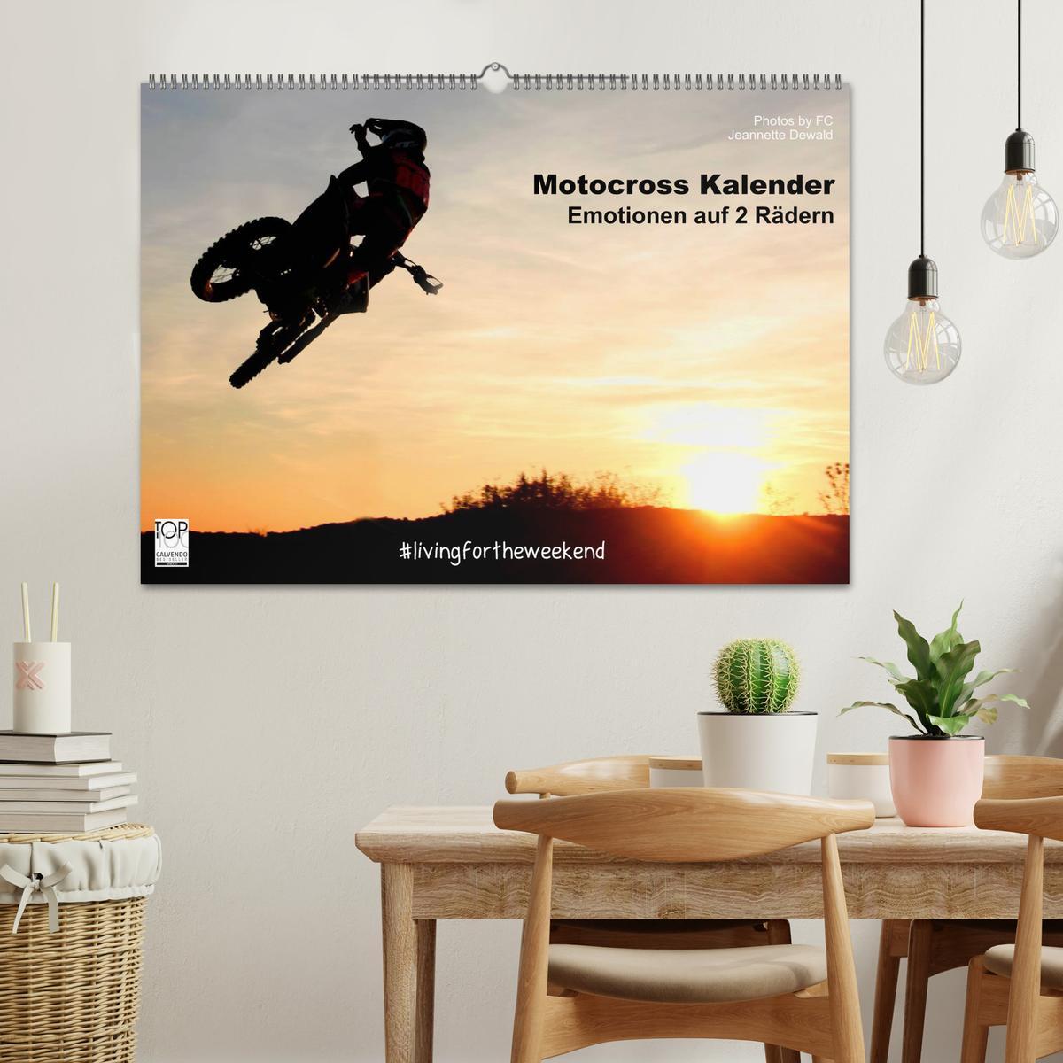 Bild: 9783435517176 | Motocross Kalender - Emotionen auf 2 Rädern (Wandkalender 2025 DIN...