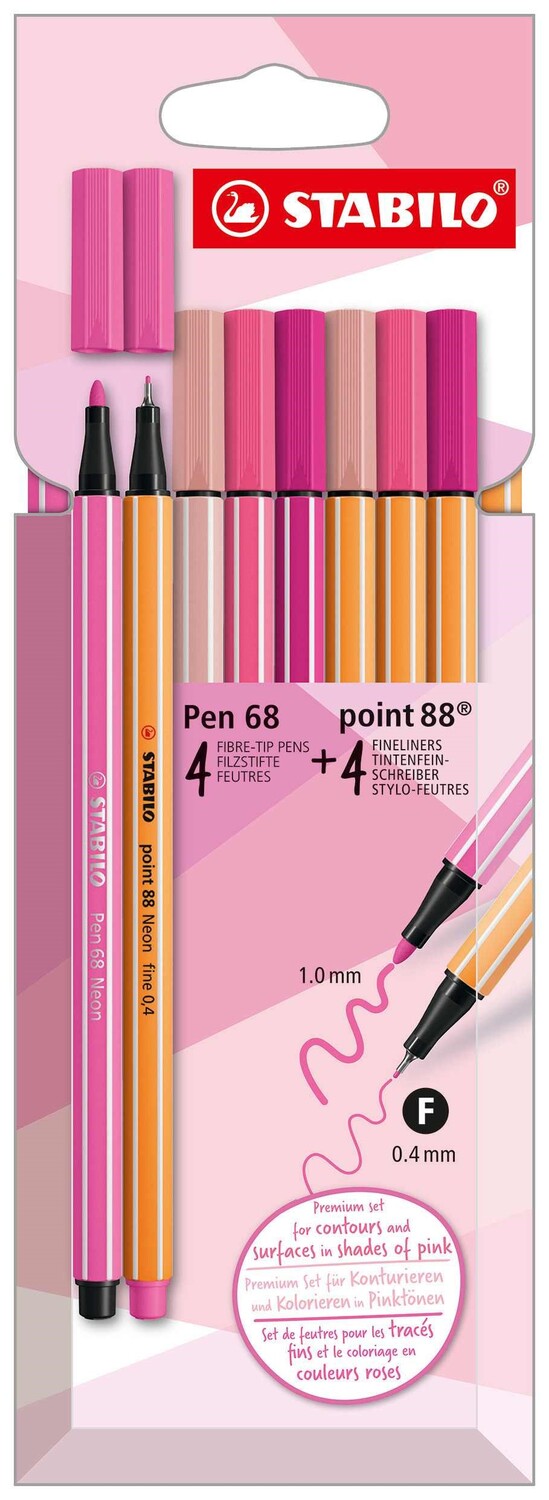 Cover: 4006381616218 | STABILO Filzstifte &amp; Fineliner - Pen 68 &amp; Point 88 - Shades of...