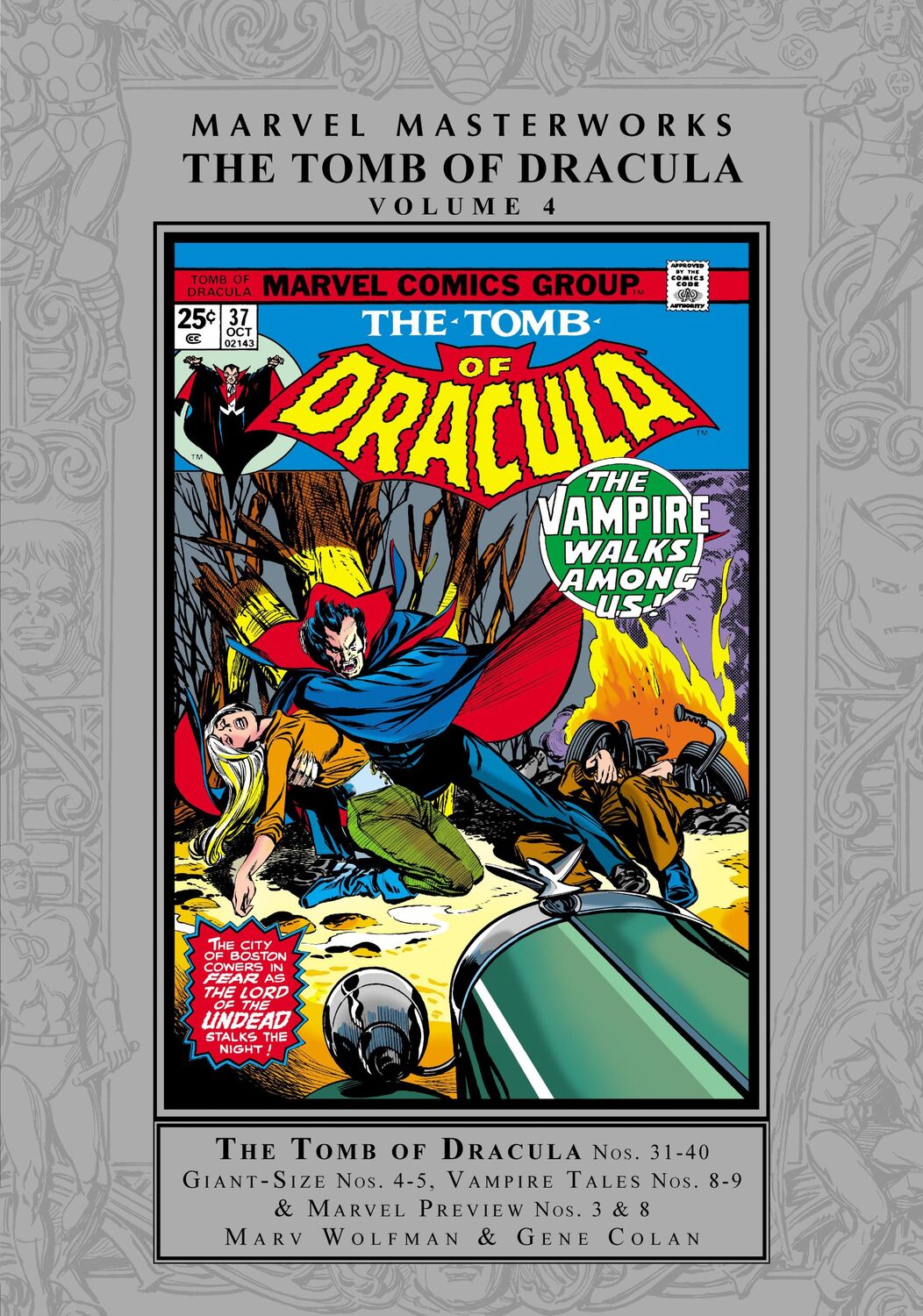 Cover: 9781302955458 | Marvel Masterworks: The Tomb of Dracula Vol. 4 | Claremont (u. a.)