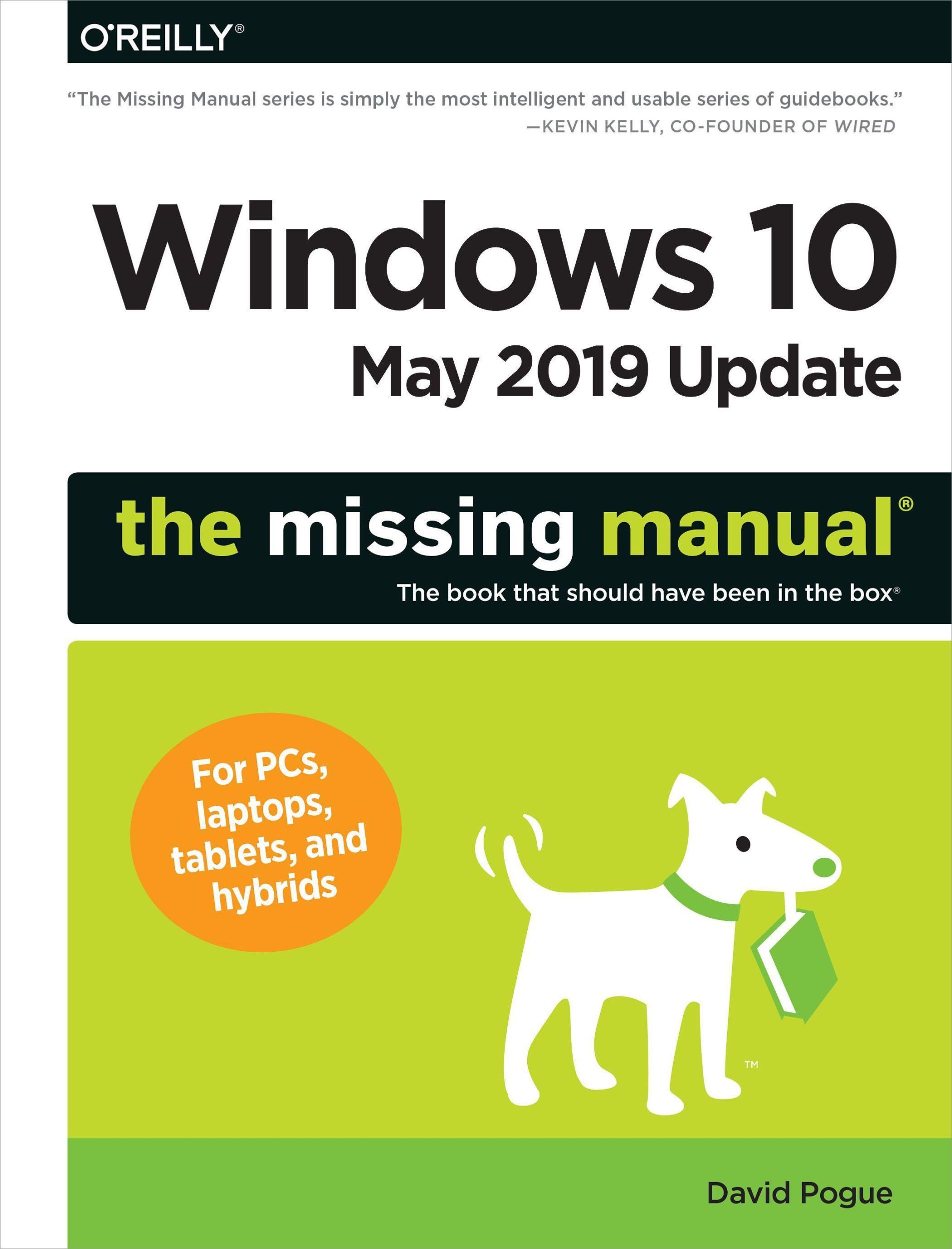 Cover: 9781492057291 | Windows 10 May 2019 Update: The Missing Manual | Pogue | Taschenbuch