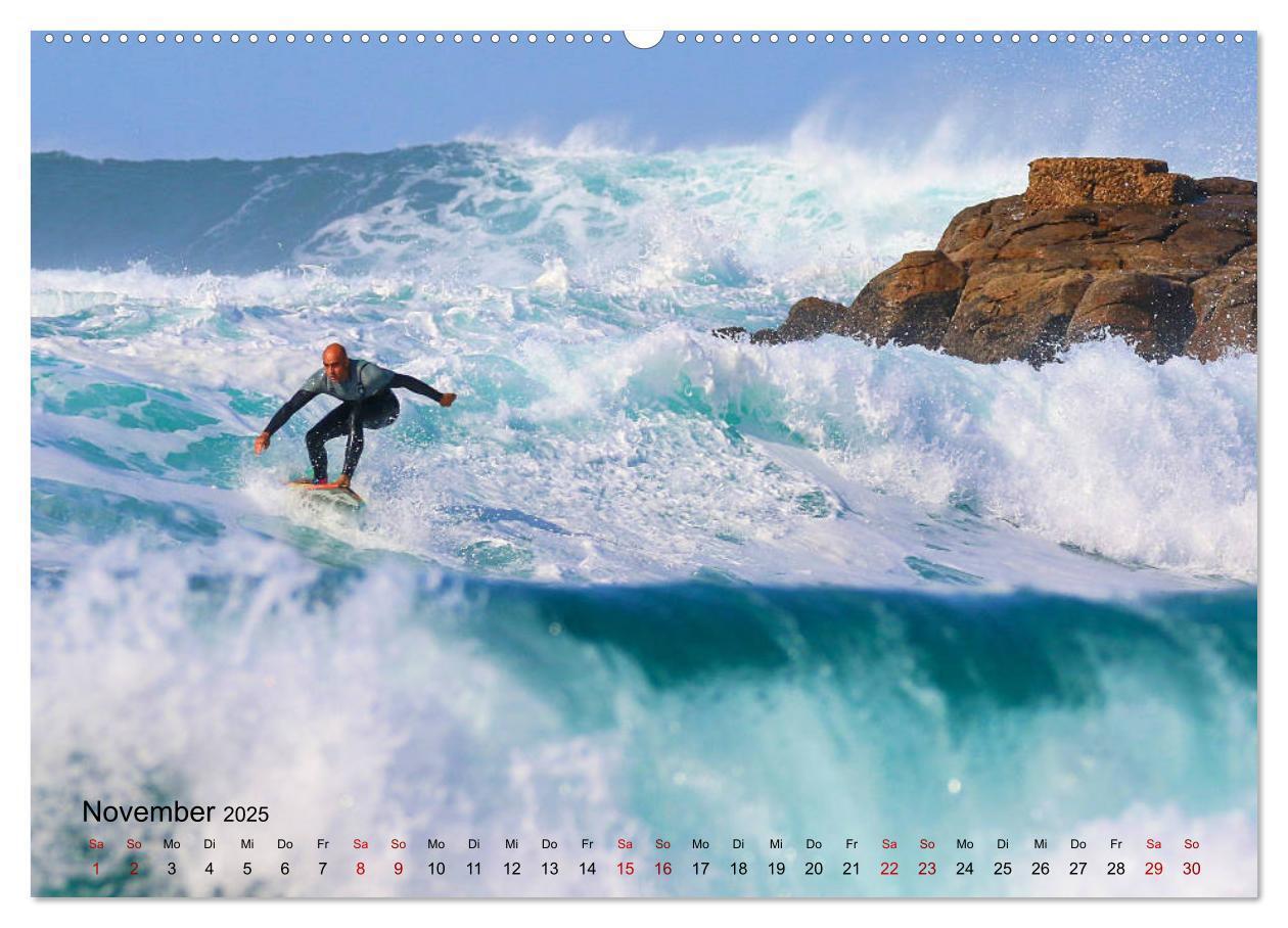 Bild: 9783435329038 | Surfen - die perfekte Welle (Wandkalender 2025 DIN A2 quer),...