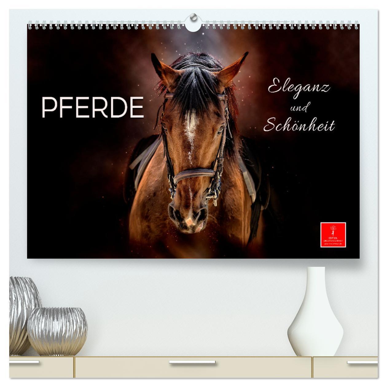 Cover: 9783435289097 | Eleganz und Schönheit - Pferde (hochwertiger Premium Wandkalender...