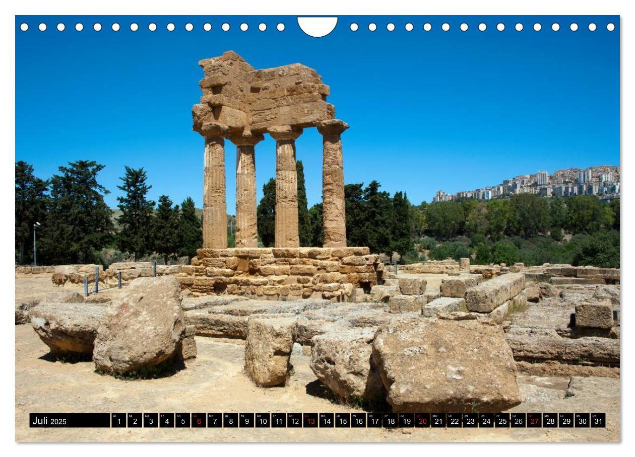 Bild: 9783435817474 | Sizilien (Wandkalender 2025 DIN A4 quer), CALVENDO Monatskalender