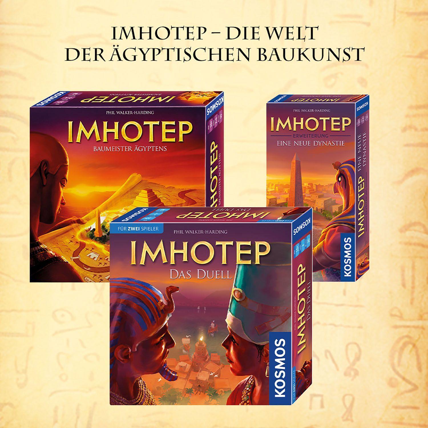 Bild: 4002051694272 | Imhotep - Das Duell | Familienspiel für 2 Spieler ab 10 Jahren | Spiel