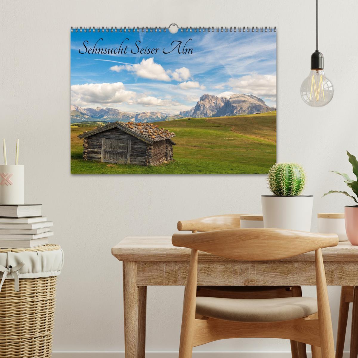 Bild: 9783435127115 | Sehnsucht Seiser Alm (Wandkalender 2025 DIN A3 quer), CALVENDO...