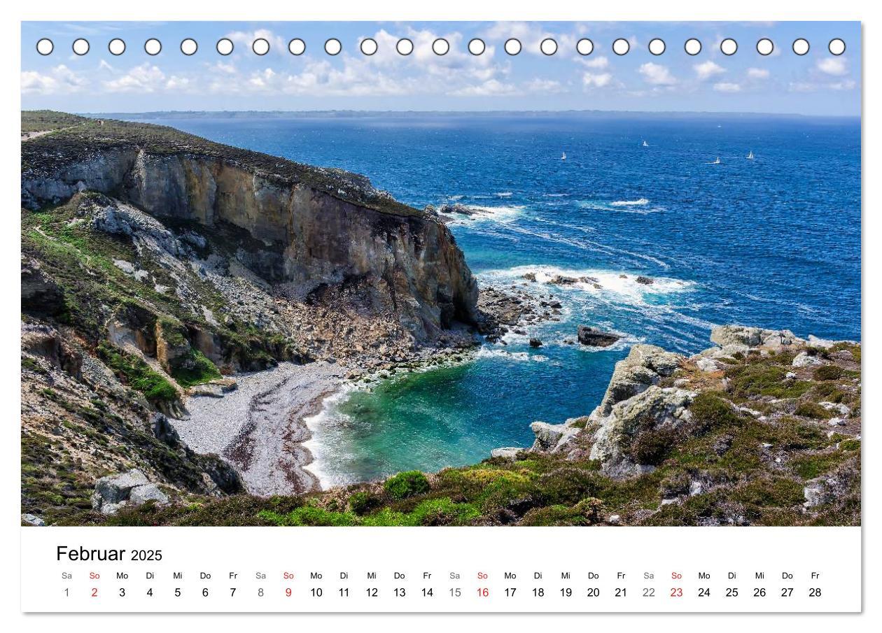 Bild: 9783435687800 | Bretagne ¿ Die Halbinsel Crozon (Tischkalender 2025 DIN A5 quer),...