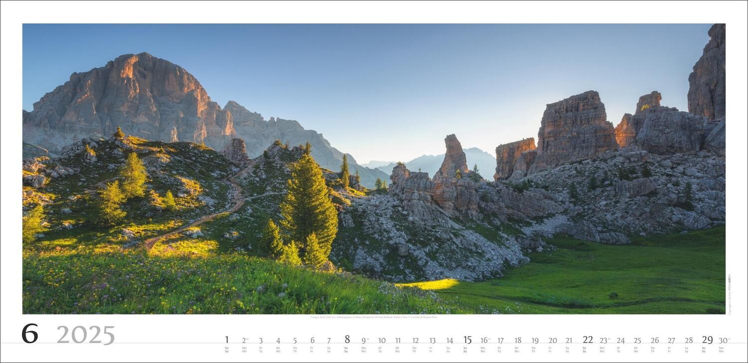 Bild: 9783839900215 | Alpenpanorama Kalender 2025 | Kalender | Spiralbindung | 14 S. | 2025