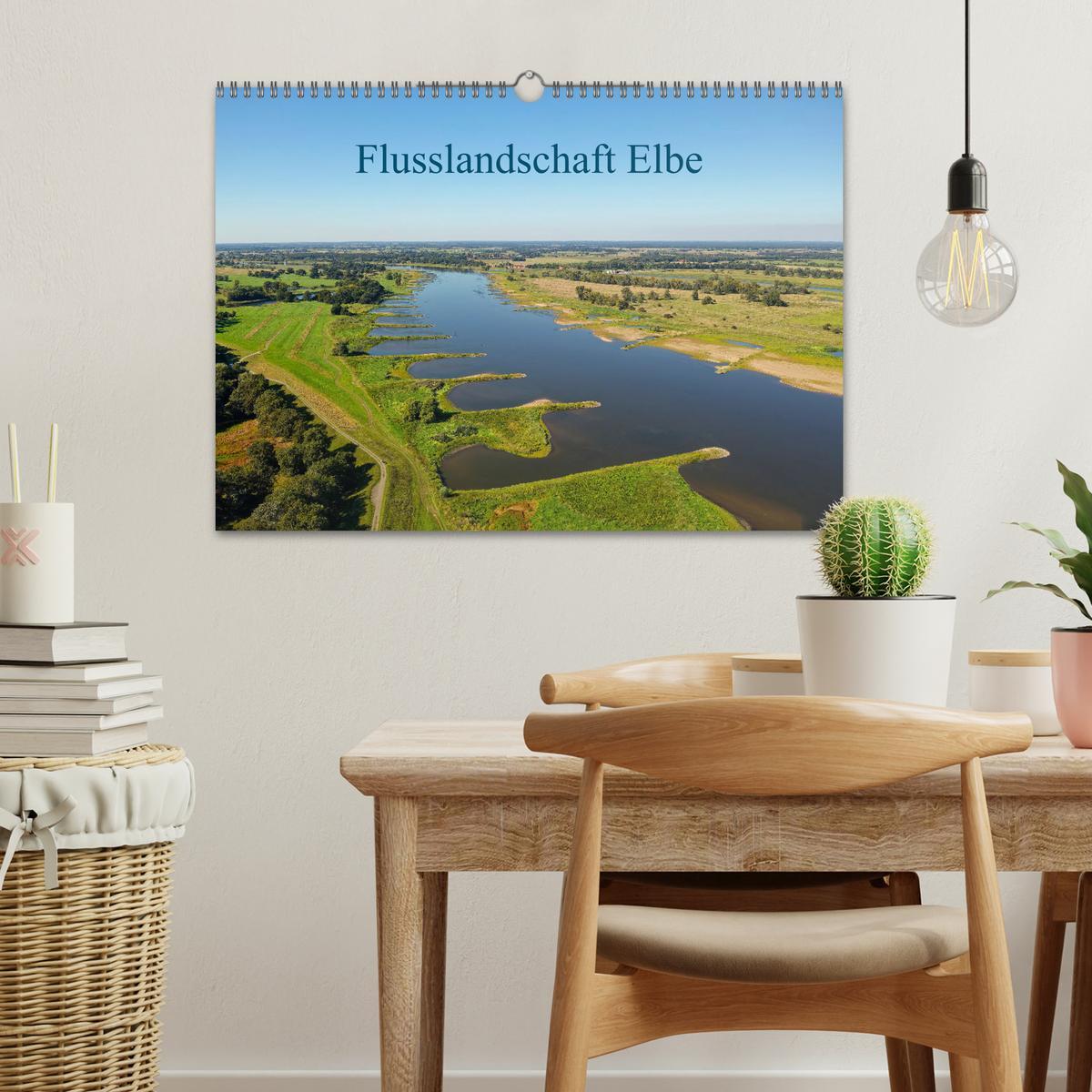 Bild: 9783383767432 | Flusslandschaft Elbe (Wandkalender 2025 DIN A3 quer), CALVENDO...