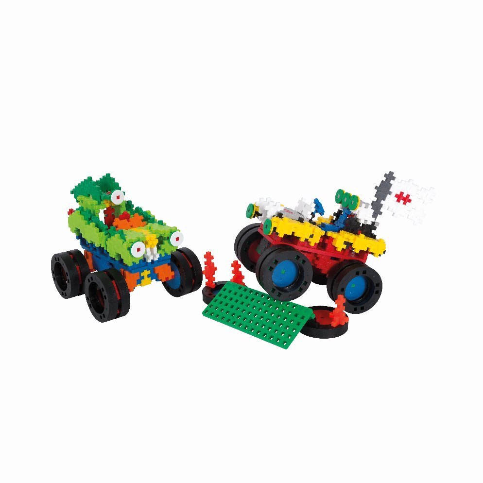 Bild: 5710409106009 | 600 Kreativ Bausteine GO! Monster Trucks | Stück | 2022 | Plus-Plus