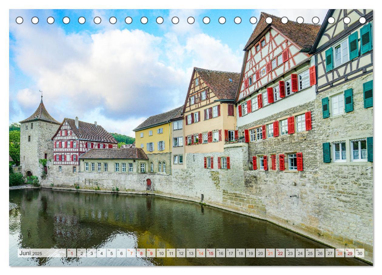 Bild: 9783435057672 | Schwäbisch Hall Impressionen (Tischkalender 2025 DIN A5 quer),...