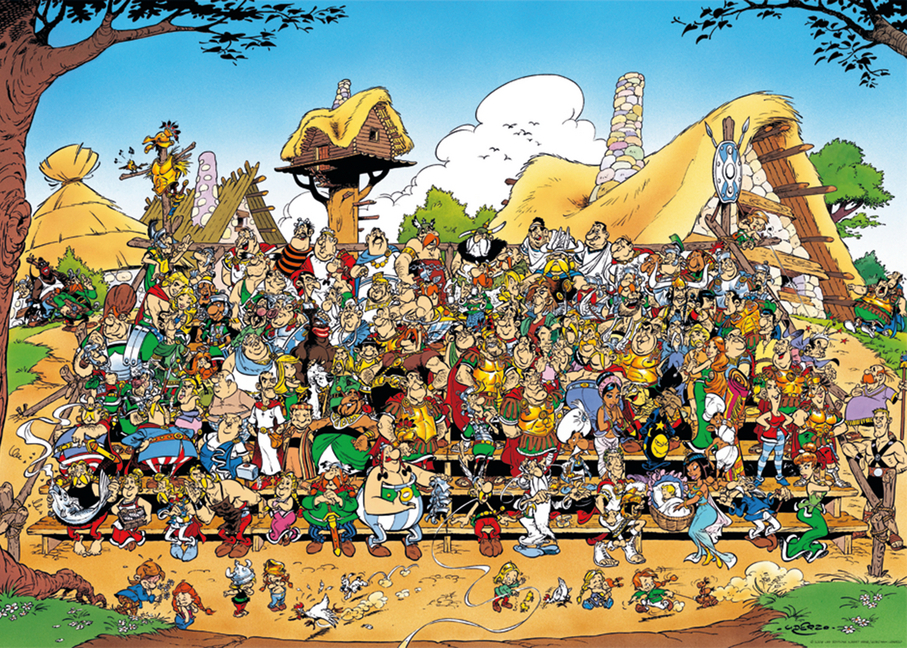 Bild: 4005556154340 | Asterix, Familienfoto (Puzzle) | Spiel | In Spielebox | 15434 | 2006