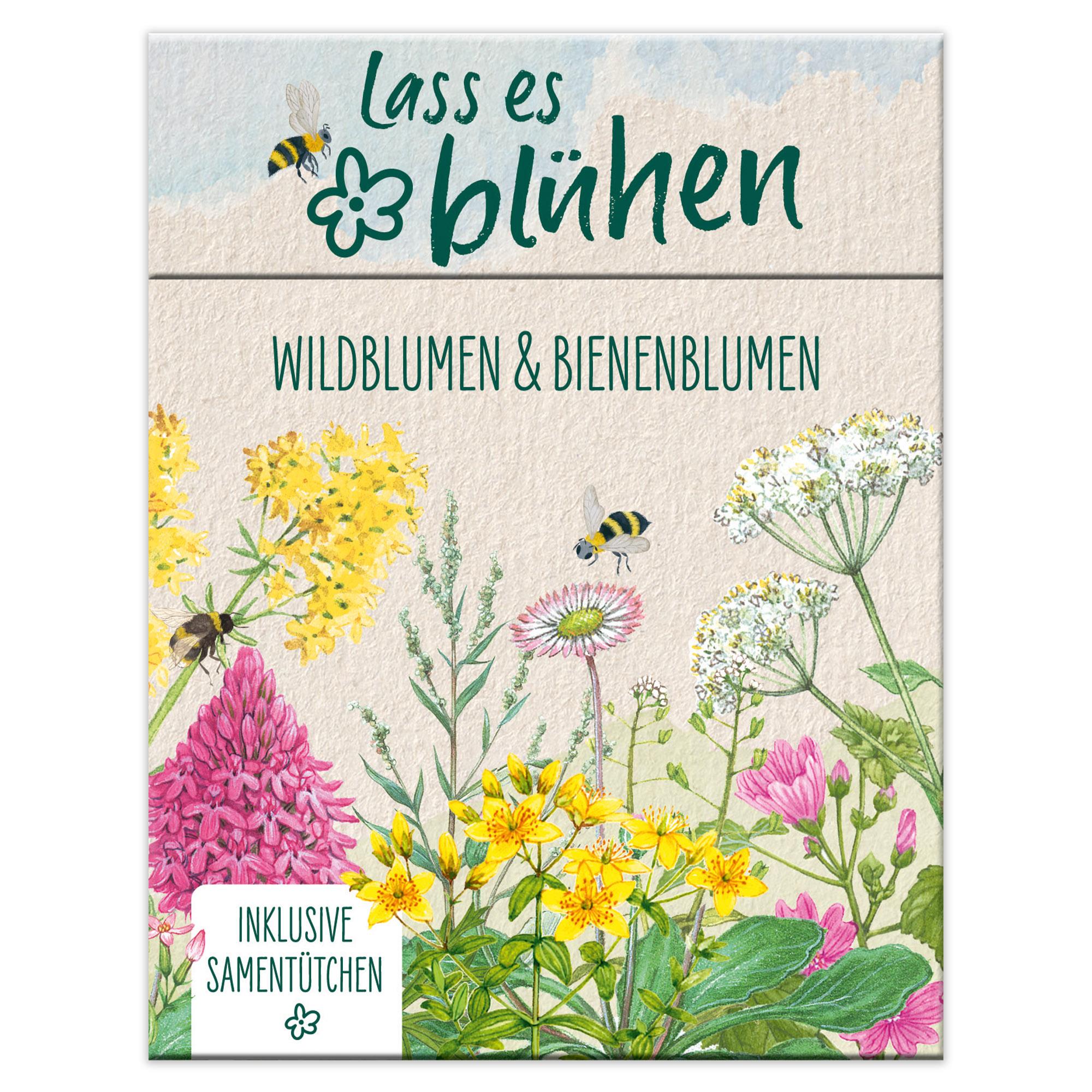 Cover: 9783963474354 | Lass es blühen - Wildblumen und Bienenblumen erkennen, inkl....