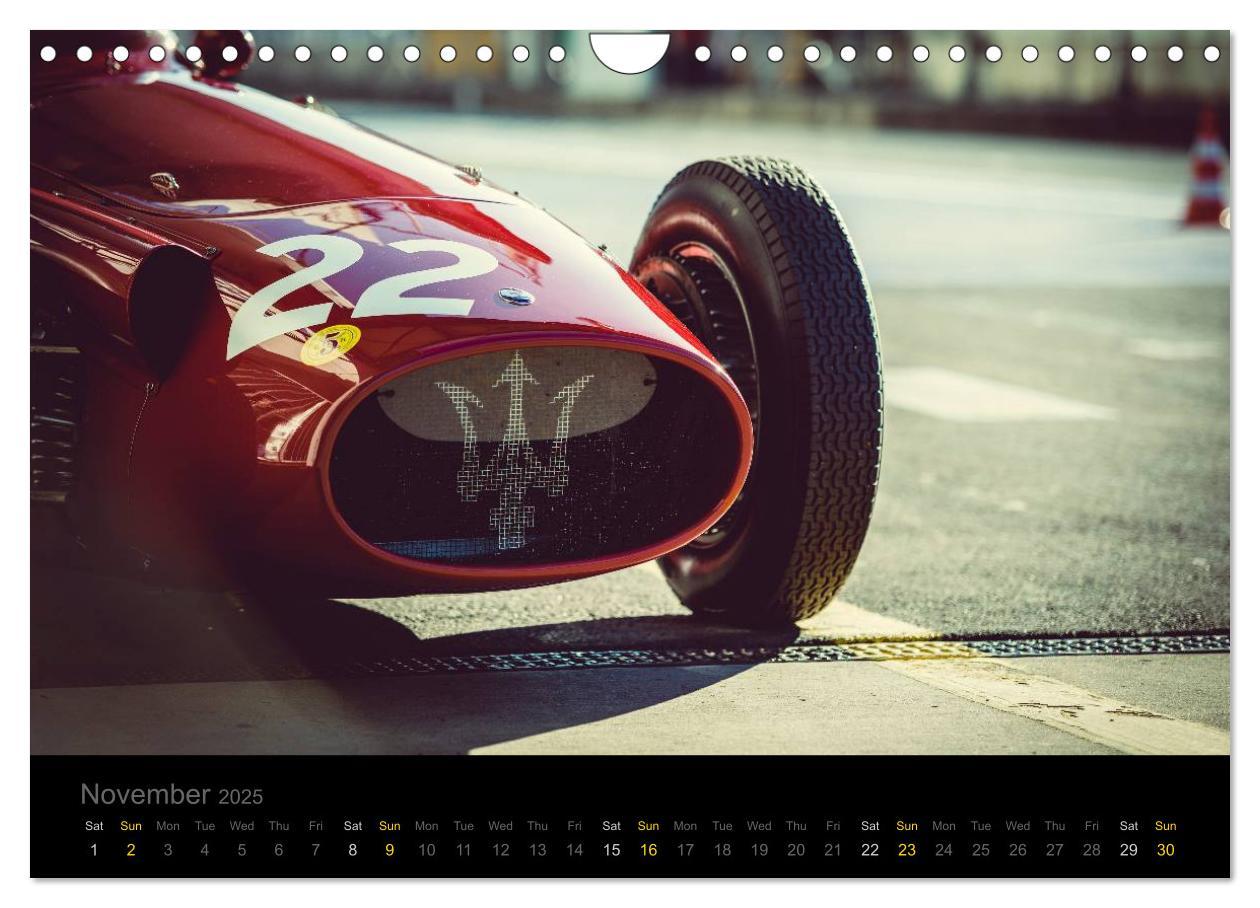 Bild: 9781325951840 | Maserati - Early GP Cars (Wall Calendar 2025 DIN A4 landscape),...