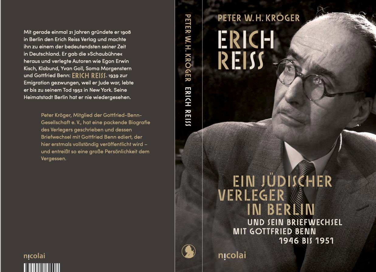 Cover: 9783964761408 | Erich Reiss | Peter W. H. Kröger | Taschenbuch | Berliner Portraits