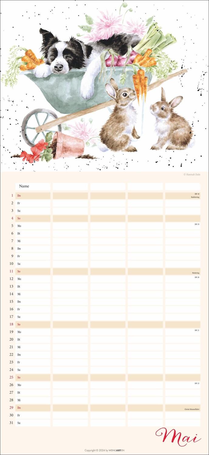 Bild: 9783839901120 | Happy Family Familienplaner 2025 | Kalender | Spiralbindung | 15 S.