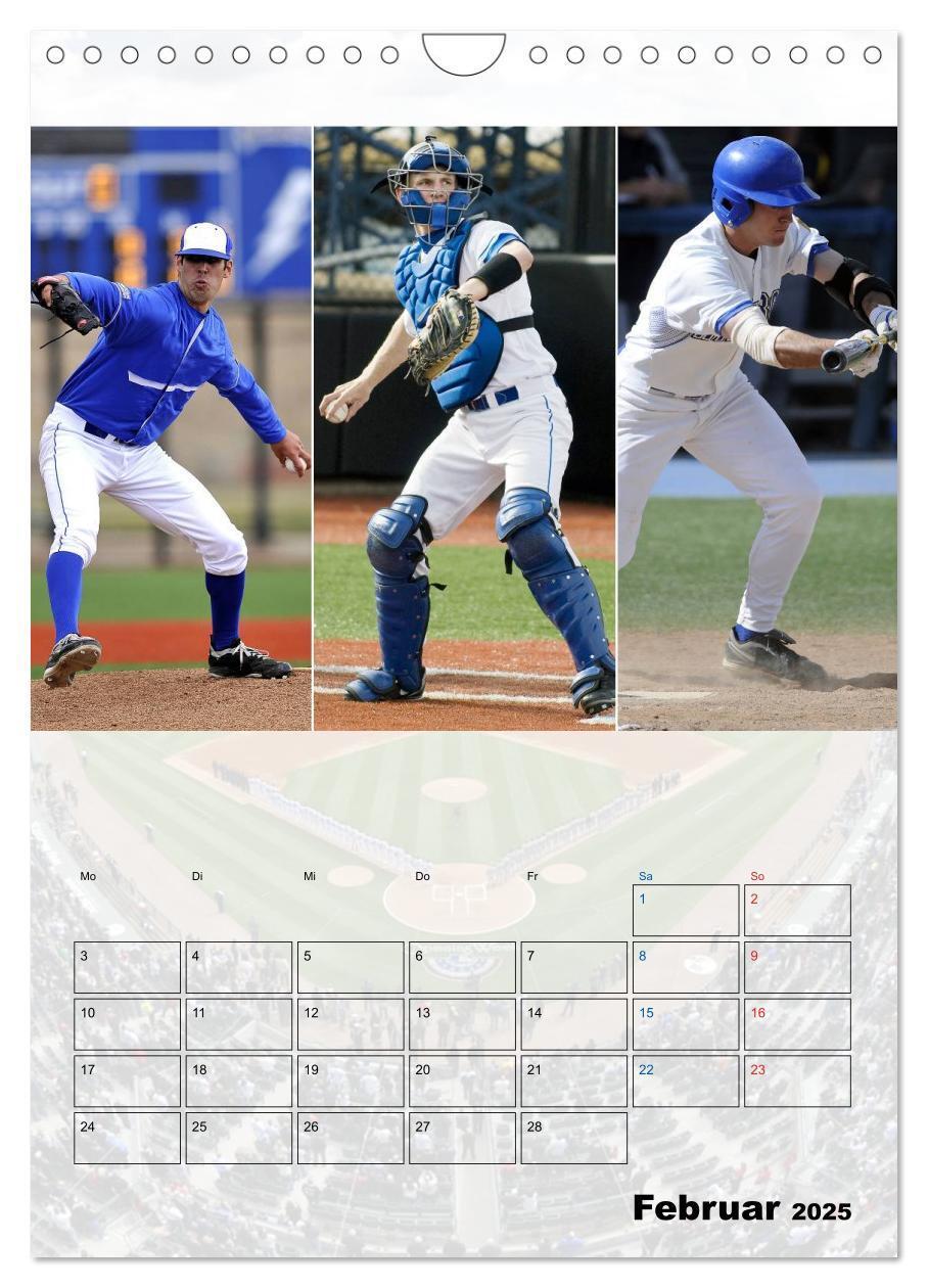 Bild: 9783457011867 | Kultsport Baseball (Wandkalender 2025 DIN A4 hoch), CALVENDO...