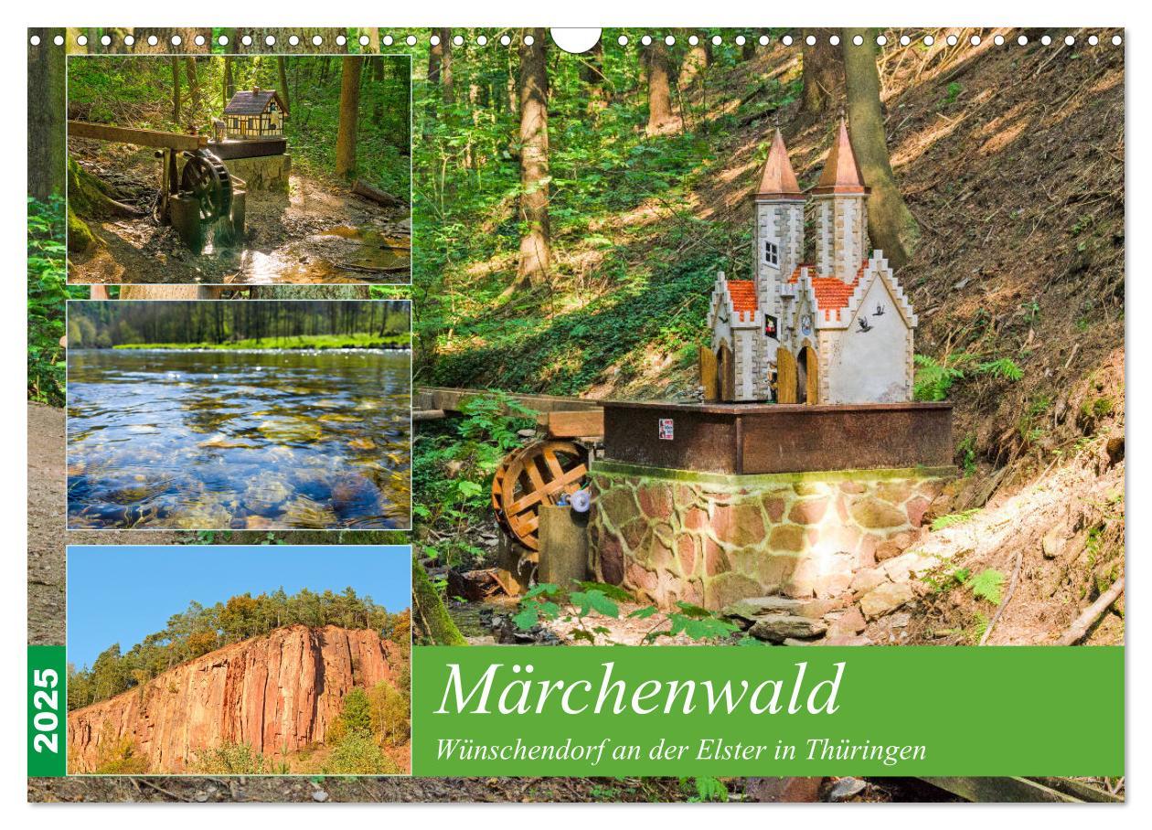 Cover: 9783435138548 | Märchenwald Wünschendorf an der Elster in Thürigen (Wandkalender...