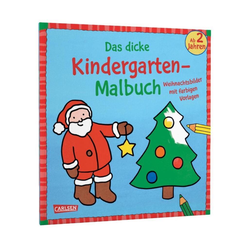 Bild: 9783551190888 | Ausmalbilder für Kita-Kinder: Das dicke Kindergarten-Malbuch...