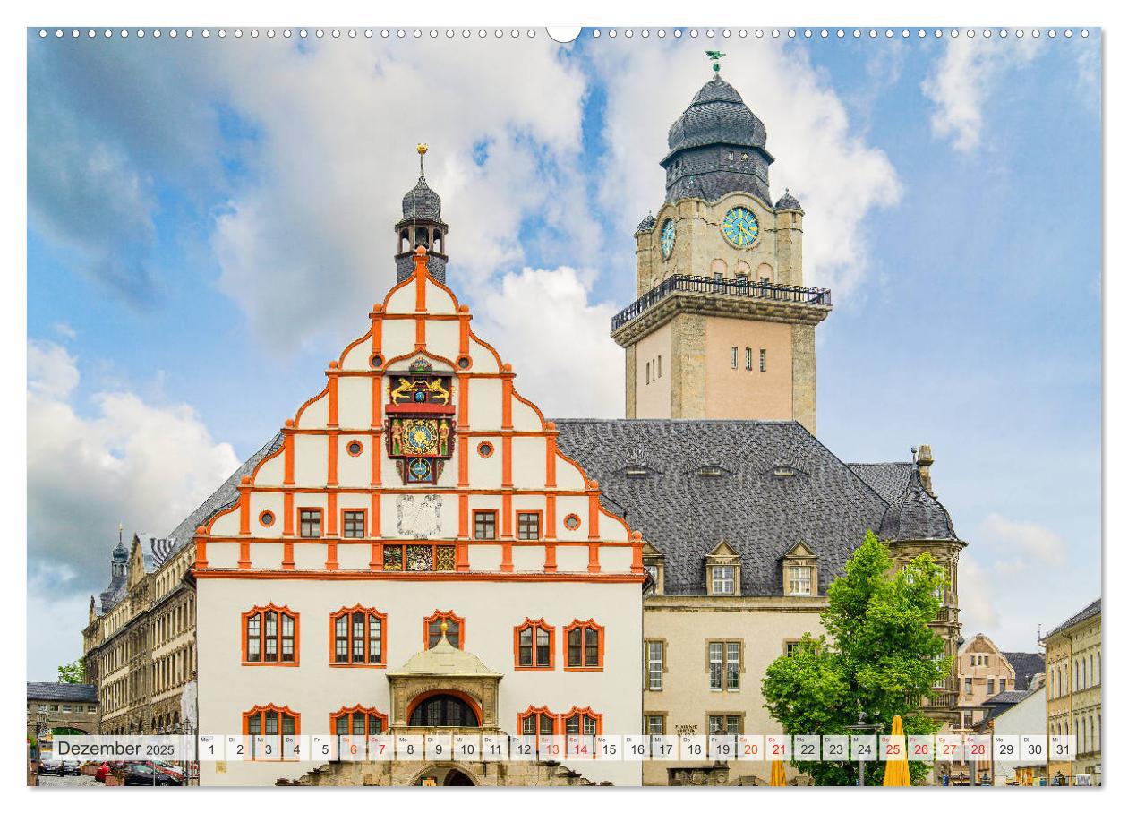 Bild: 9783435222513 | Plauen Impressionen (Wandkalender 2025 DIN A2 quer), CALVENDO...