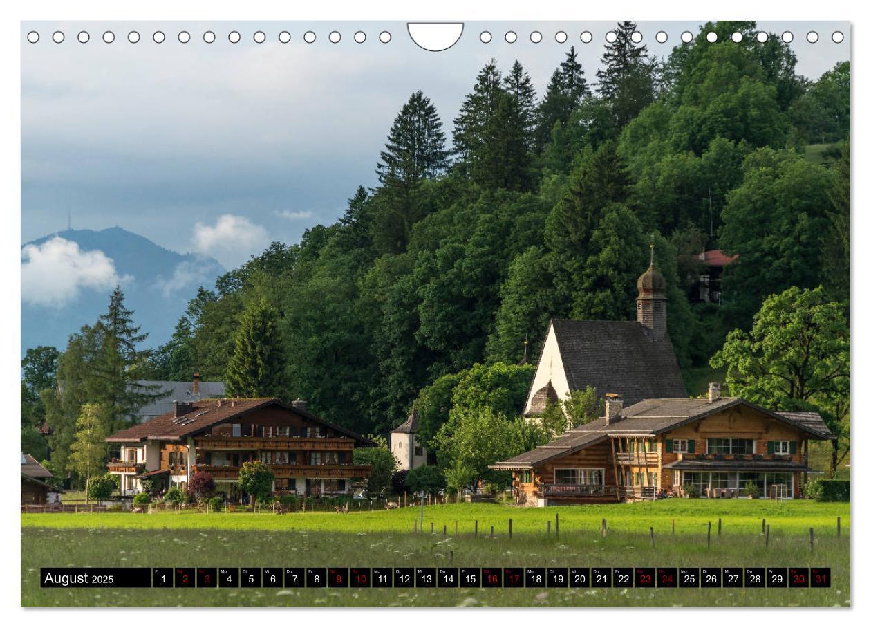 Bild: 9783435411580 | Oberstdorf und Umgebung (Wandkalender 2025 DIN A4 quer), CALVENDO...