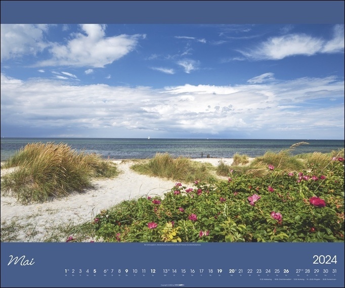 Bild: 9783840084546 | Ostsee Kalender 2024. Reise-Kalender mit 12 atemberaubenden...