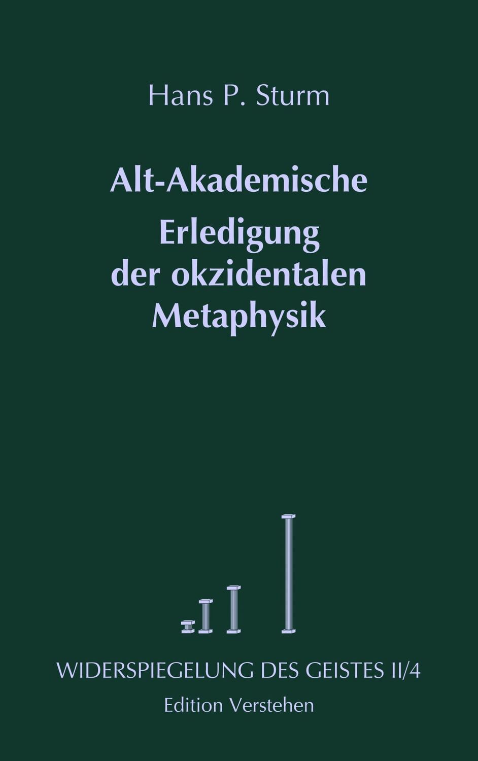 Cover: 9783937736075 | Obertitel des mehrbändigen Werks: Widerspiegelung des Geistes II/4