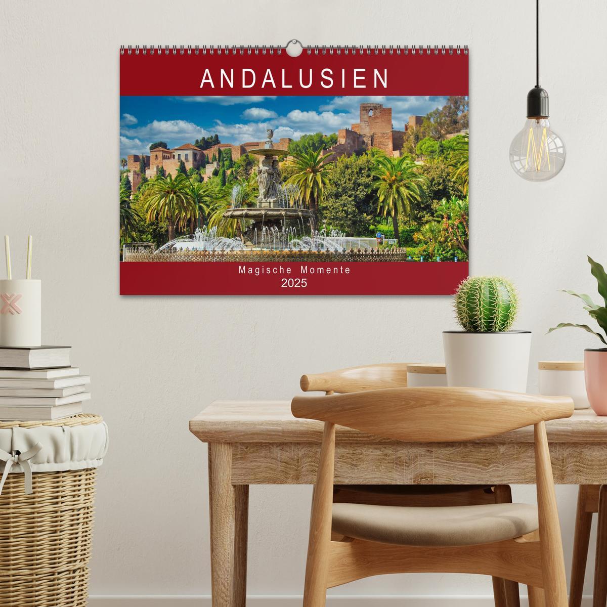 Bild: 9783435104536 | Andalusien - Magische Momente (Wandkalender 2025 DIN A3 quer),...