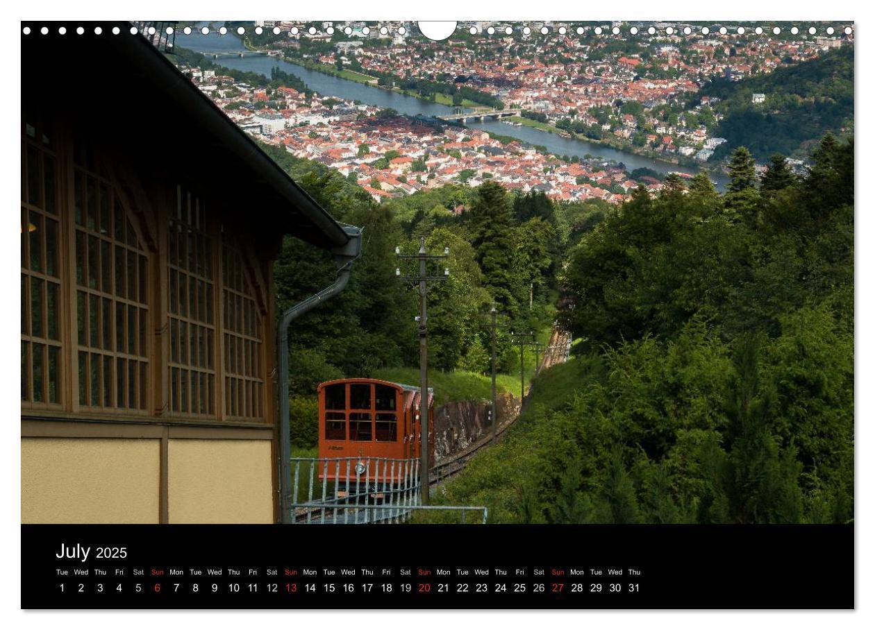 Bild: 9781325958238 | Heidelberg - Views of a City (Wall Calendar 2025 DIN A3 landscape),...