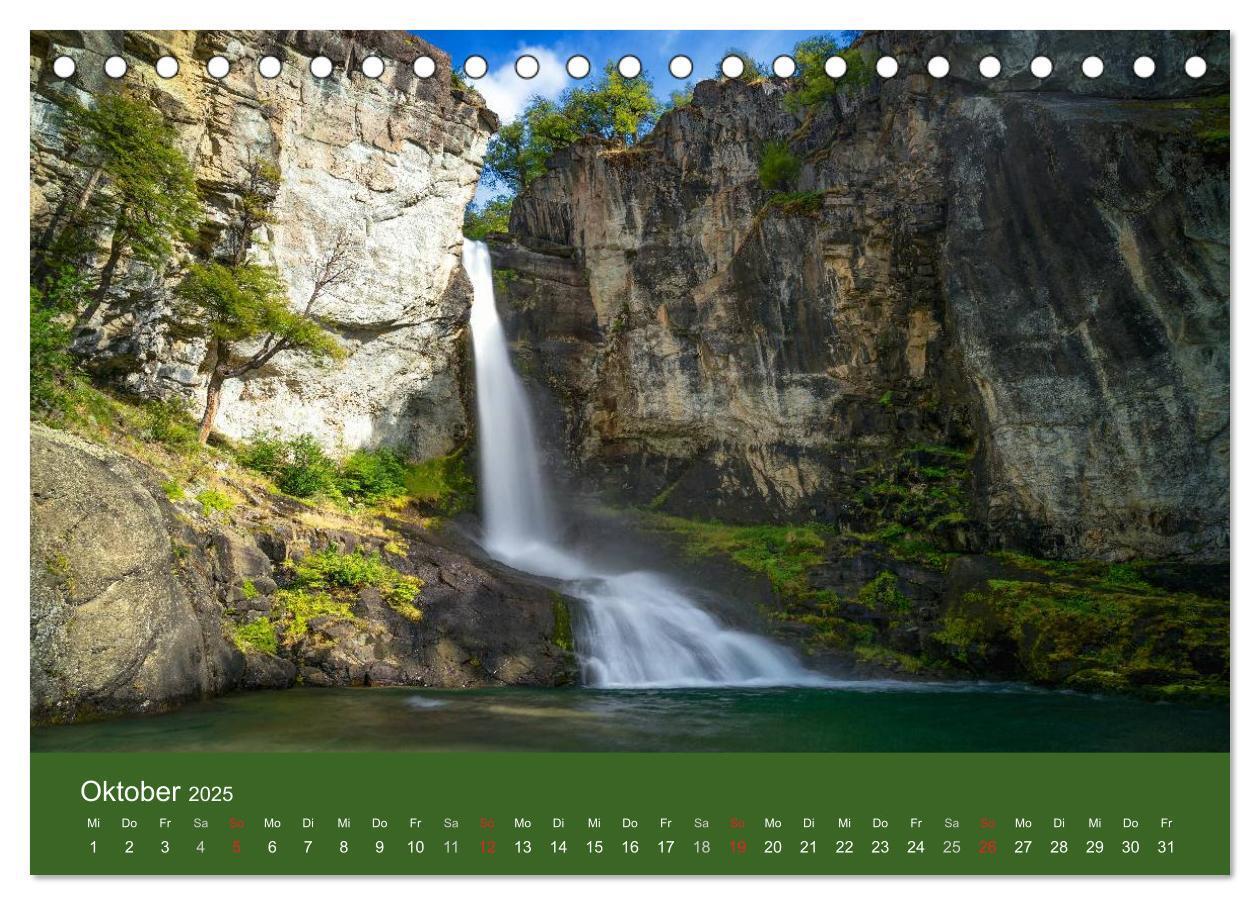 Bild: 9783435607327 | Farbenfrohes Patagonien (Tischkalender 2025 DIN A5 quer), CALVENDO...