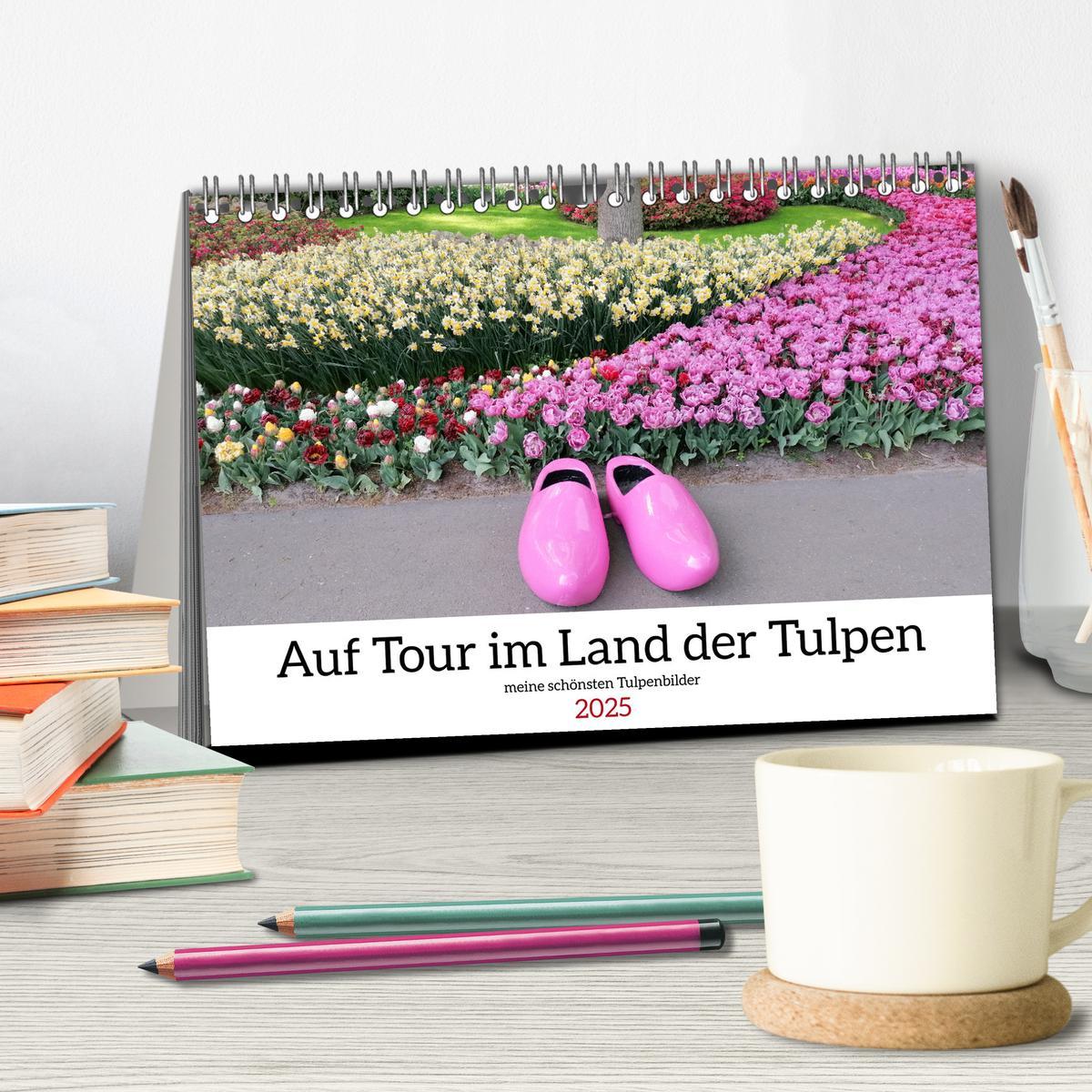 Bild: 9783383923623 | Auf Tour im Land der Tulpen (Tischkalender 2025 DIN A5 quer),...