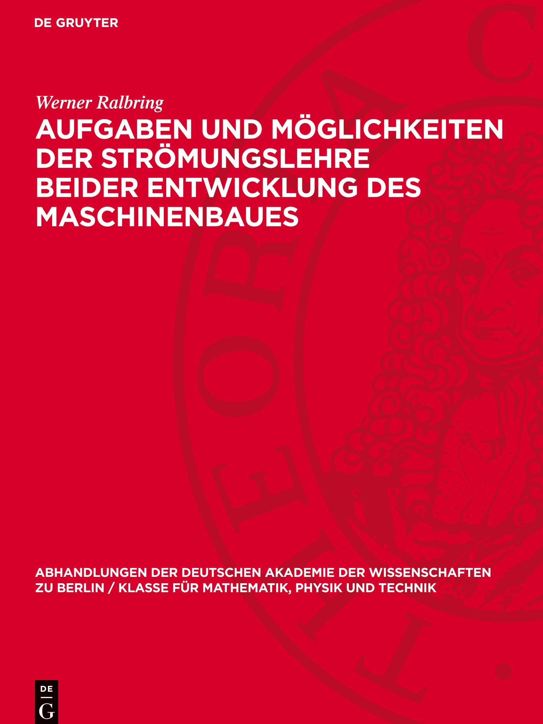 Cover: 9783112734261 | Aufgaben und Möglichkeiten der Strömungslehre beider Entwicklung...