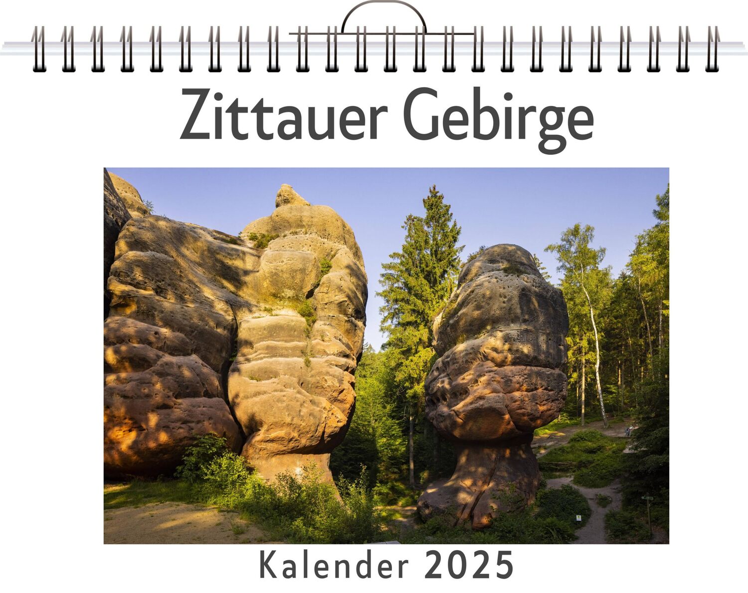 Cover: 9783759125477 | Zittauer Gebirge | Aaron Weber | Kalender | Kalender | 14 S. | Deutsch