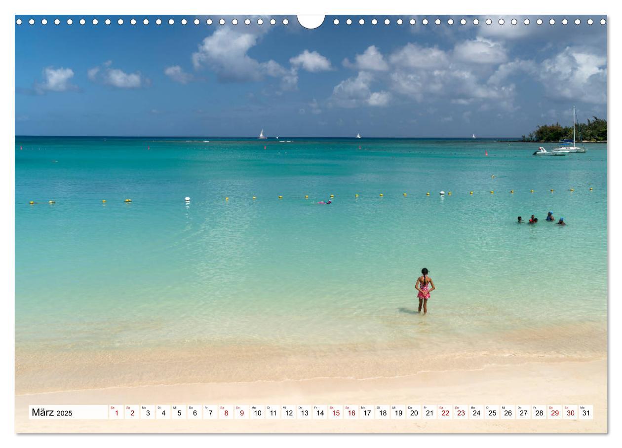 Bild: 9783435288113 | Traumstrände auf Mauritius (Wandkalender 2025 DIN A3 quer),...