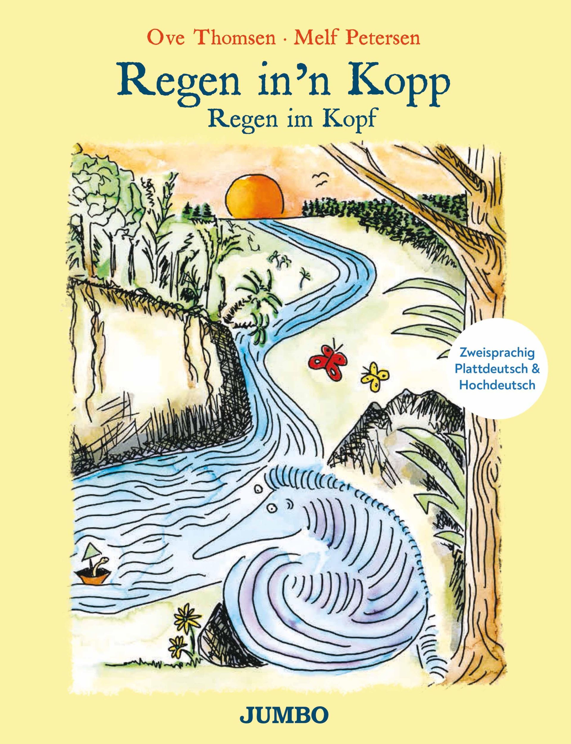 Cover: 9783833746154 | Regen im Kopf (Plattdeutsch und Hochdeutsch) | Ove Thomsen | Buch