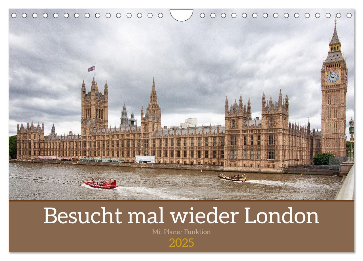 Cover: 9783383934261 | Besucht mal wieder London (Wandkalender 2025 DIN A4 quer), CALVENDO...